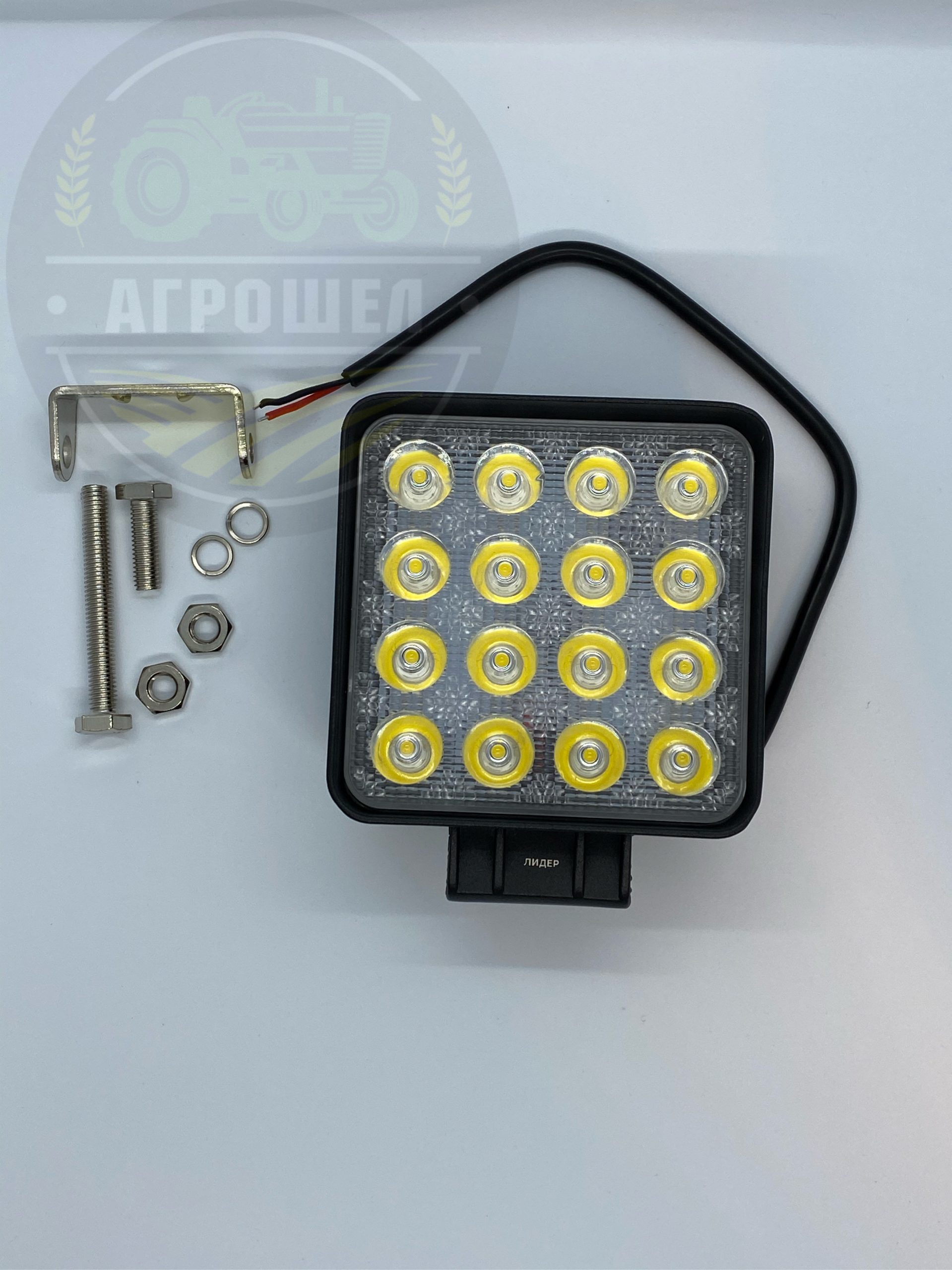 Фара 16 діодів 48W 55MM дальнє