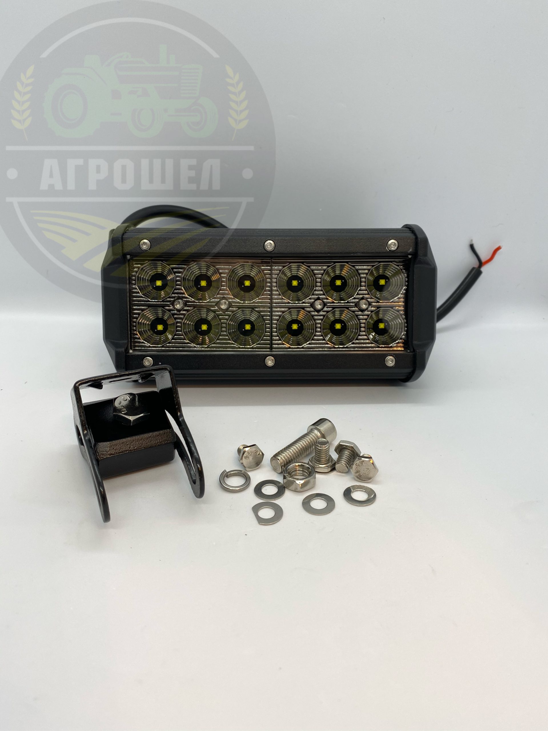 Фара 12 діодів D 36W ближнє