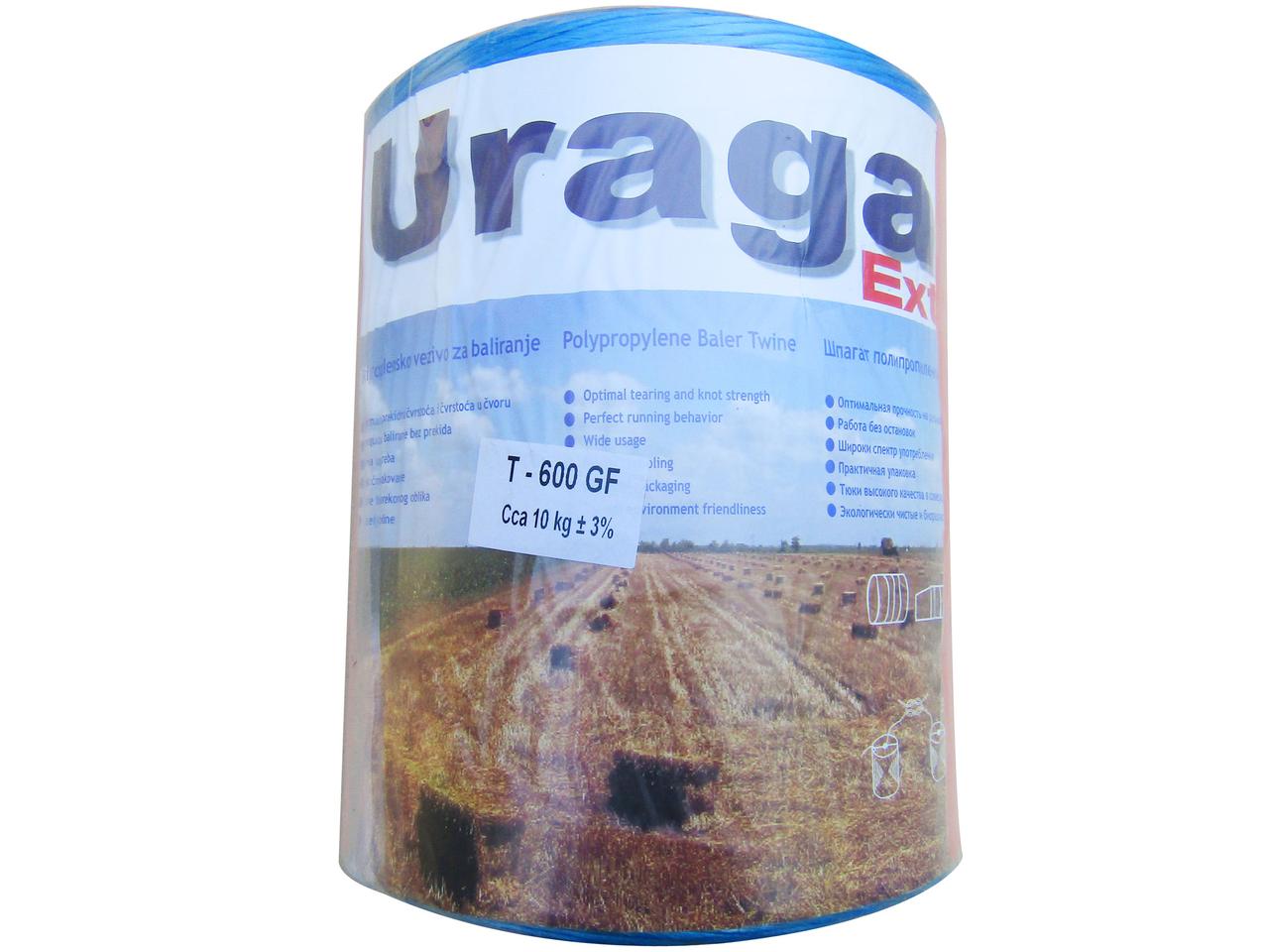 Шпагат Uragan Т-600 (PP TWINE T-600)