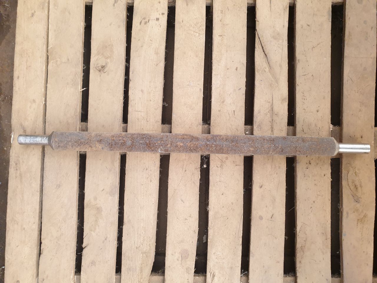 Вал навішування плуга ПНУ 05.611 (вісь) квадрат 50х50 (сталь 3) АгроШел - Зображення 3