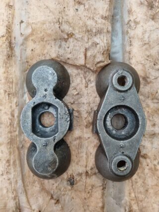 Щоки головки ножа Н.069.01.008 (нижня) Н.069.01.008-01 (верхня) НИВА СК-5