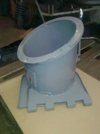 Патрубок вивантажувального шнека 54-6-3-2-1Б