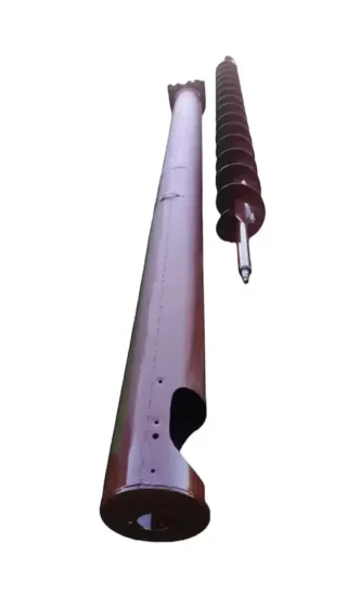 Шнек вивантажувальний 54-6-3-1-2Б Кожух шнека (комплект)