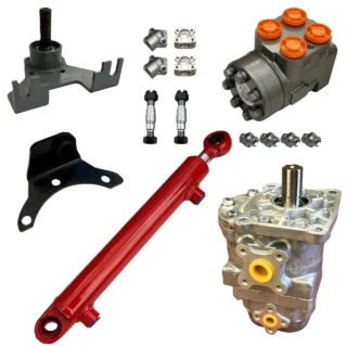 Комплект переобладнання рульового керування трактора Т-40 під насос-дозатор