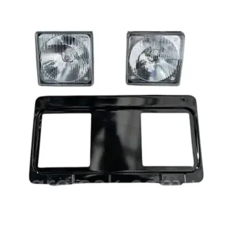 Нижня решітка капота 80-8401080-Б (в зборі з квадратними фарами) МТЗ