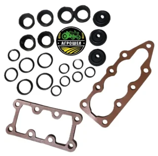 Ремкомплект гідророзподільника Р-80 нового зразка (ущільнювачі) МТЗ ЮМЗ Т-40 Т-150