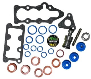 Ремкомплект гідророзподільника Р-80 (3-х секційний) з клапаном Р75-007 у зборі (силікон)