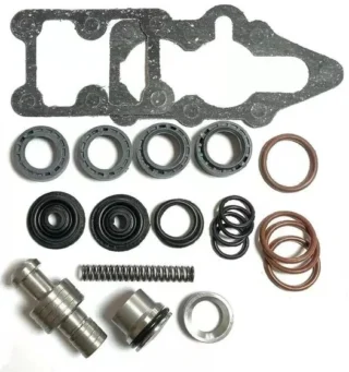 Ремкомплект гідророзподільника Р-80 (2-х секційний) з клапаном Р75-007 у зборі