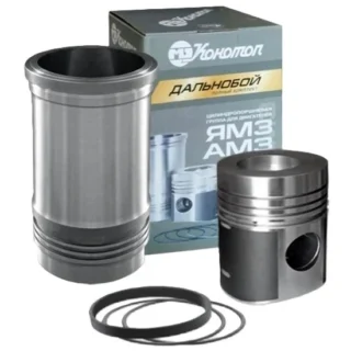 Поршнева група 236-1004008 (на 4 кільця) двигун ЯМЗ‑236 (Конотоп)