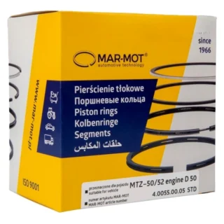 Комплект поршневих кілець 240-1004060 (50-1004060/4.0055.00.05) двигуни серії Д‑240/Д‑50/Д‑65 (Mar‑Mot)